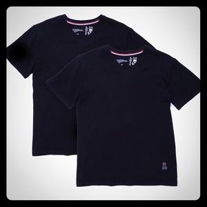 NWT 2-pack Psycho Bunny V-Neck T-shirts size L